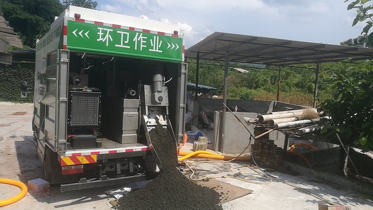 沔城回族镇污泥干湿分离技术